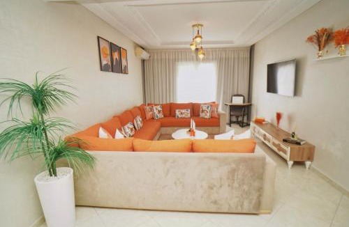 Quartier Maamora Apartment | Appartement haut de gamme centre ville Iptv Netflix & Parking