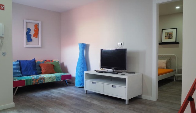 Lisbon Beach Apartments 7. Beach 5 minutes -terrace-barbecue-pets allowed-wifi