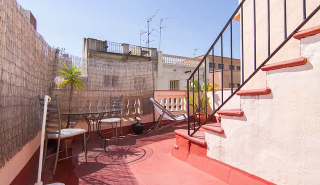 TERRACE DUPLEX at SAGRADA FAMILIA/GRACIA