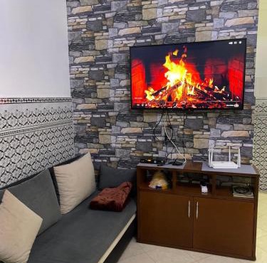 Ibn Batouta Stadium 2BR App w Terrace, Wifi, AC